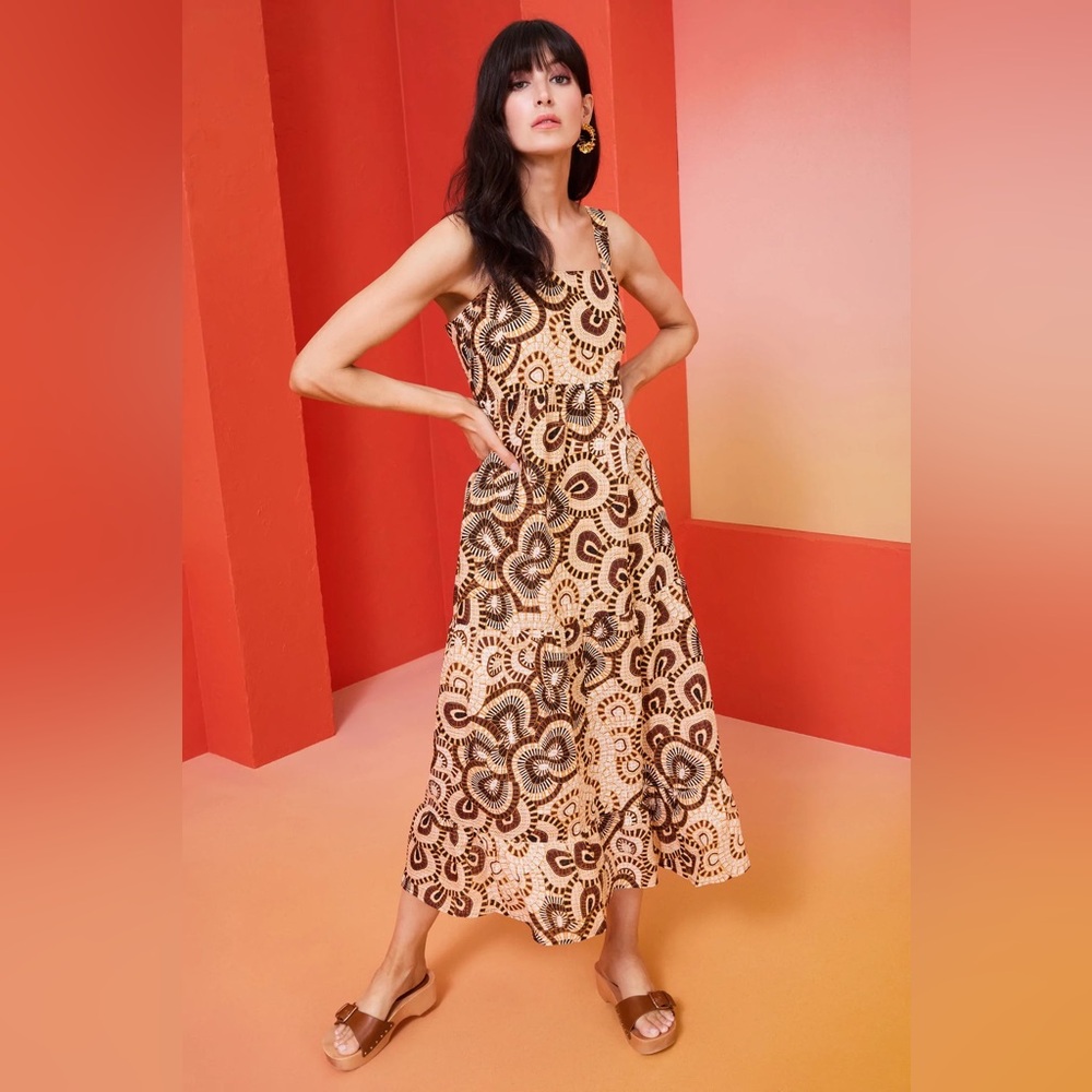 Marie Oliver Petra dress in Mosaic XS